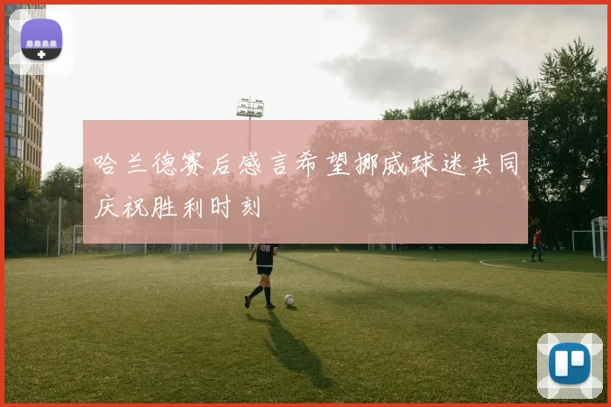 哈兰德赛后感言希望挪威球迷共同庆祝胜利时刻